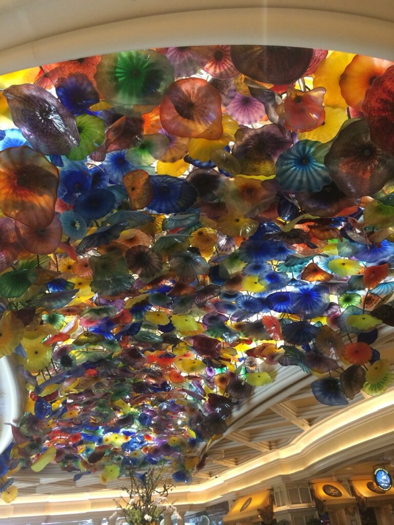 The Bellagio glass ceiling